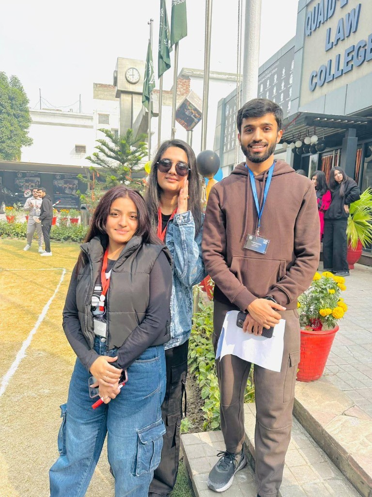 QLC Sports Club students on campus